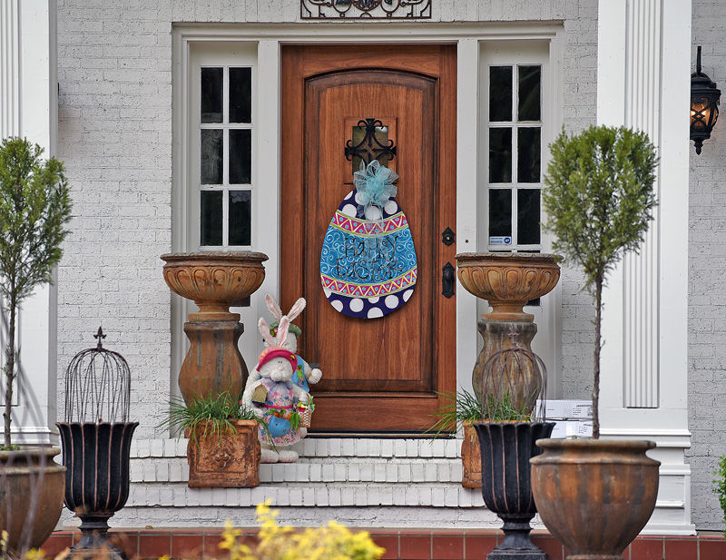 Easter decorations in the Wiregrass